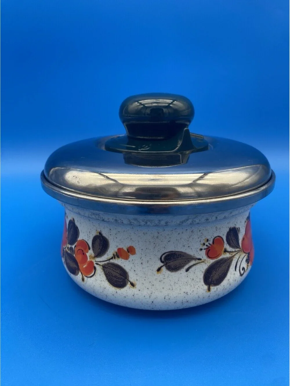 Sanko Ware Orange Poppy Pattern 6.5